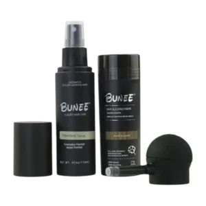طقم ألياف تكثيف الشعر Bunee لإخفاء الفراغات في الكويت