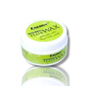 عبوة واكس شعر من Energy Cosmetics بلمعة قوية، مثالية لتصفيف الشعر الرجالي بثبات ولمعان يدوم طوال اليوم