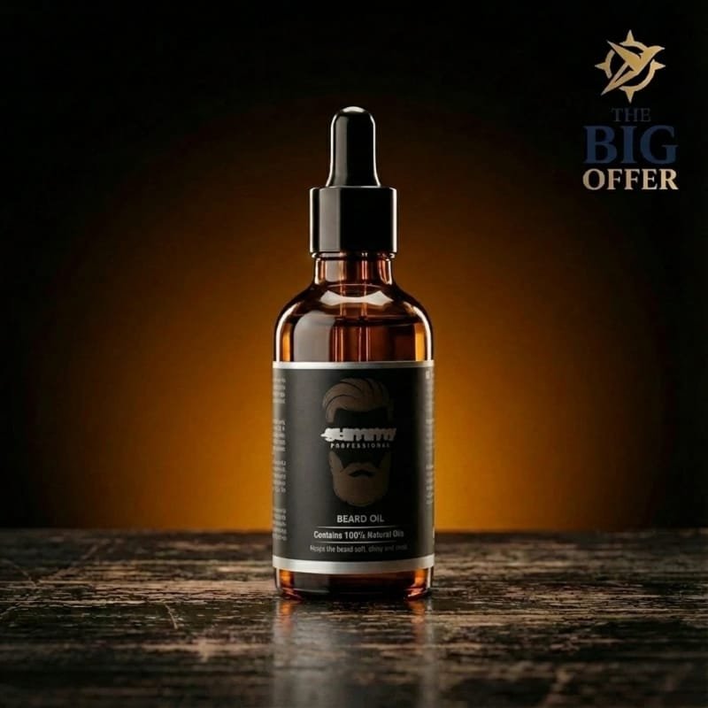 زيت اللحية Gummy Professional – يرطّب ويليّن اللحية بمكونات طبيعية