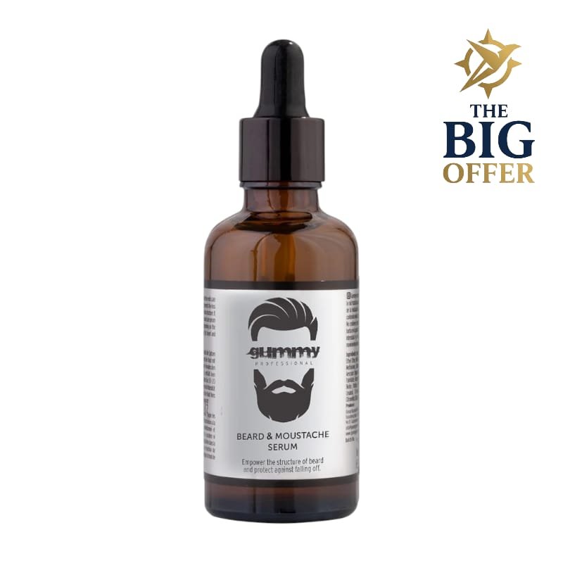 سيروم Gummy للعناية باللحية والشنب – تغذية وحماية من التساقط بزيوت طبيعية