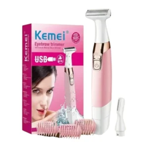 ماكينة حلاقة kemei للنساء للجسم