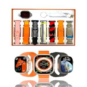 مجموعة إكسسوارات Apple Watch تشمل 12 سير بألوان وخامات متعددة، و3 ساعات بتصاميم مختلفة