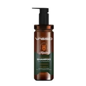 شامبو اللحية للرجال VASSO Hipster | تنظيف ونعومة بزيت الجوجوبا