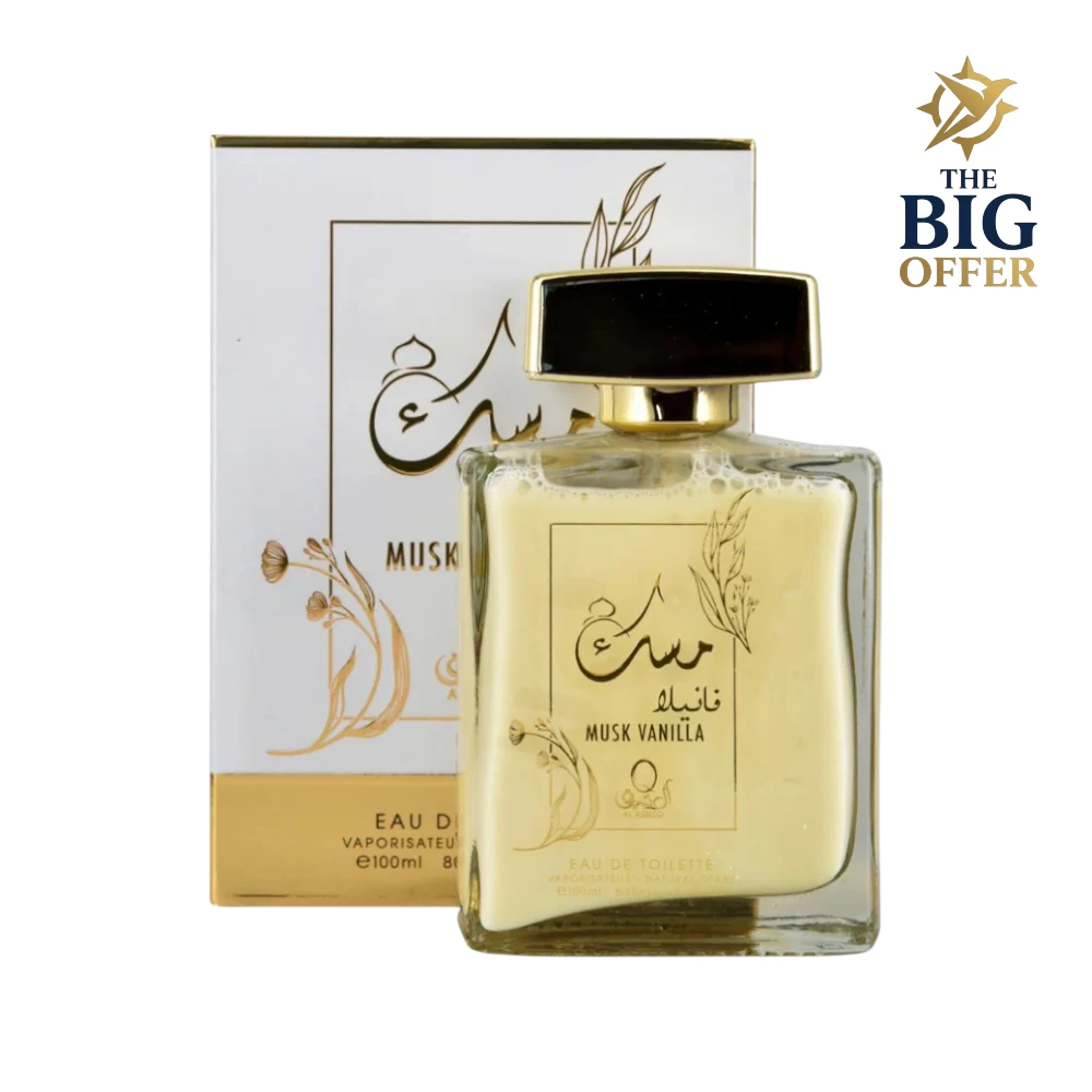 عطر Musk Vanilla برائحة الفانيليا الناعمة ولمسة فاخرة