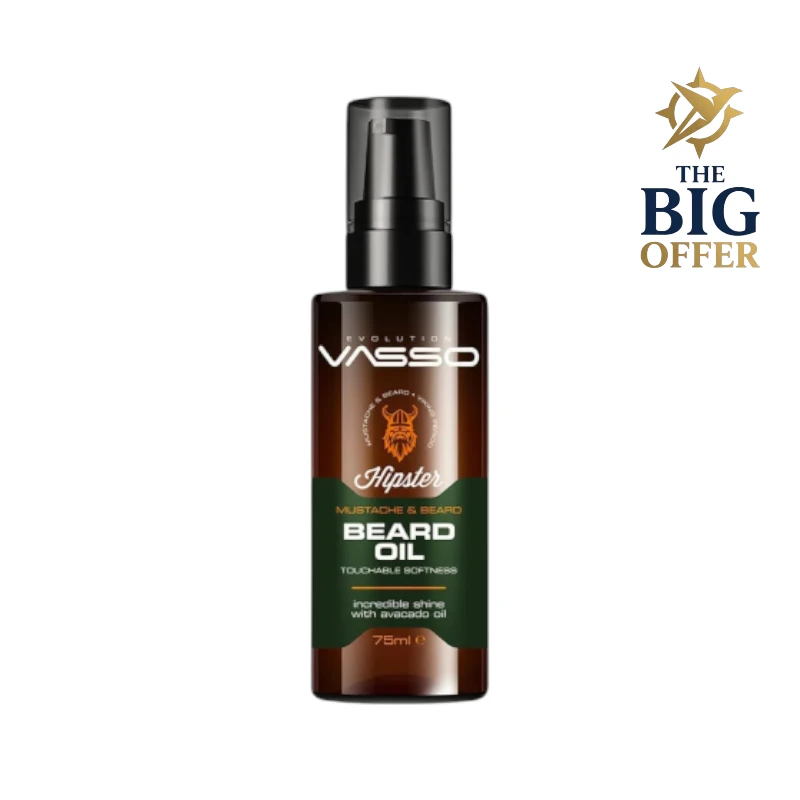 زيت فاسو للّحية والشارب بالكويت لتكثيف الشعر وتنعيم اللحية