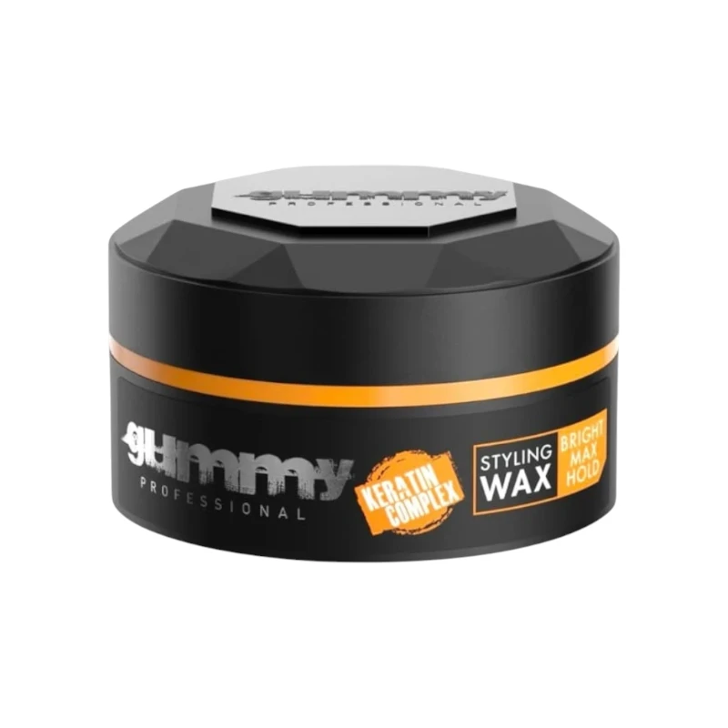 واكس تصفيف الشعر للرجال من Gummy – ثبات فائق ولمعان بكيراتين