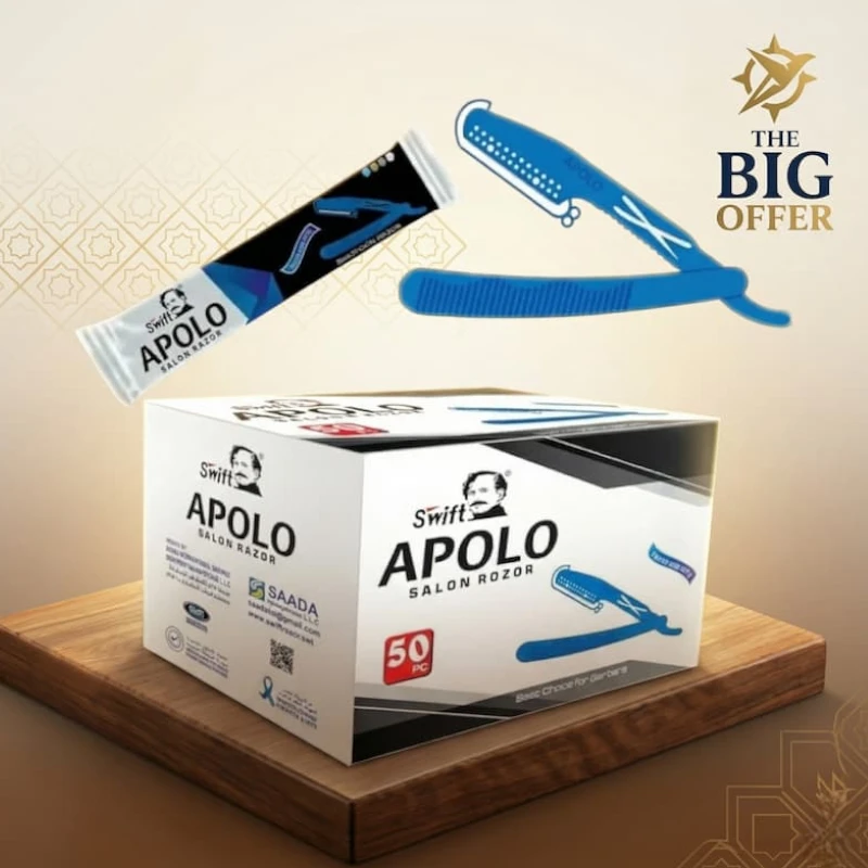 عبوة شفرات Swift Apolo مع شفرة عائمة