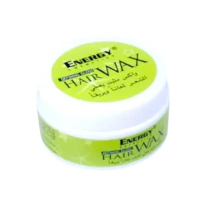 عبوة واكس شعر من Energy Cosmetics بلمعة قوية، مثالية لتصفيف الشعر الرجالي بثبات ولمعان يدوم طوال اليوم