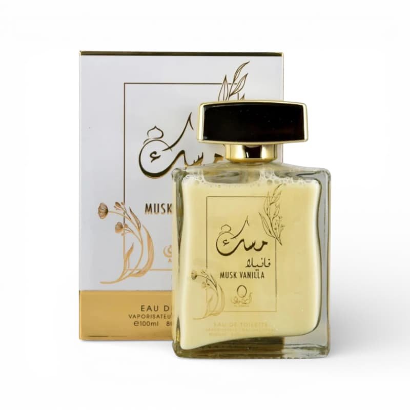 عطر مسك فانيلا – دفء المسك وحلاوة الفانيلا